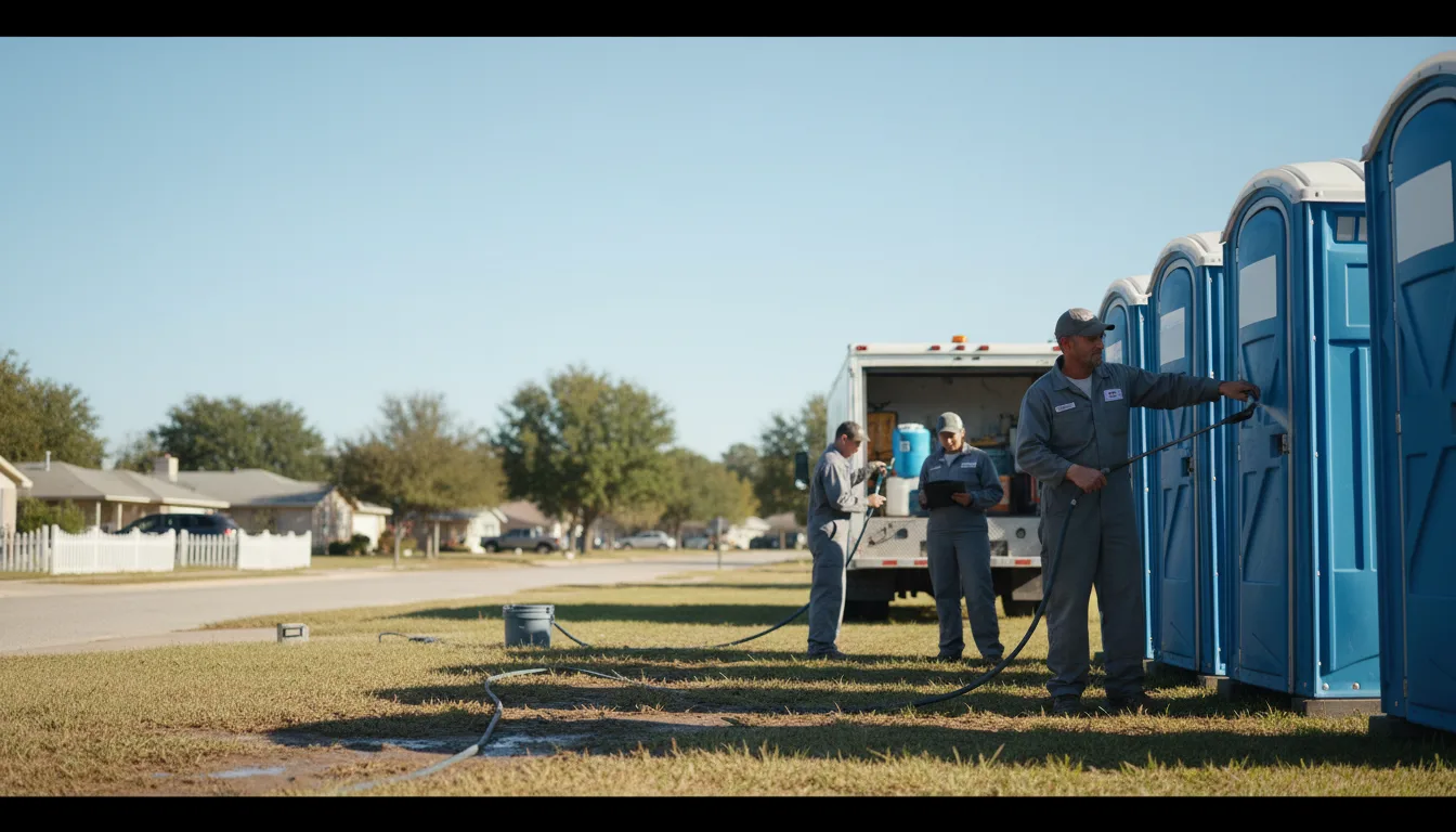 Long-Term Portable Toilet Rental in Gantt, AL near me